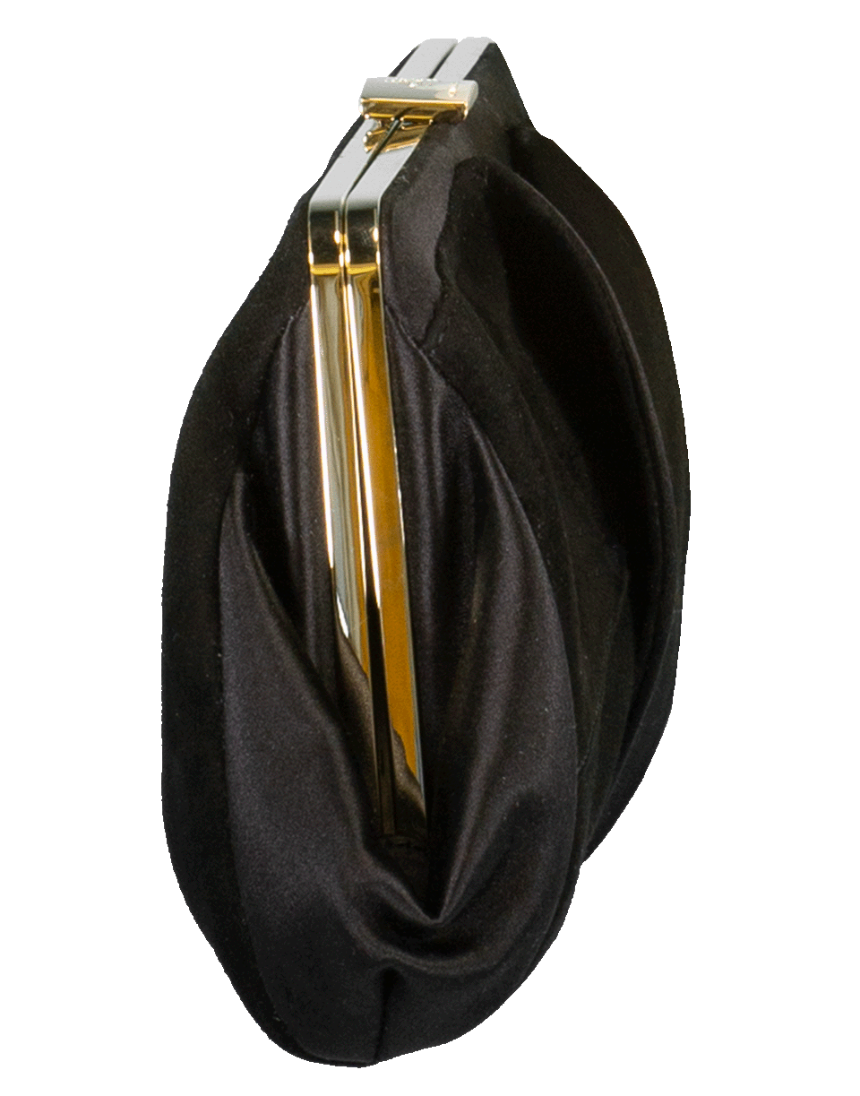 CHARLOTTE OLYMPIA-Uptown Clutch-BLACK