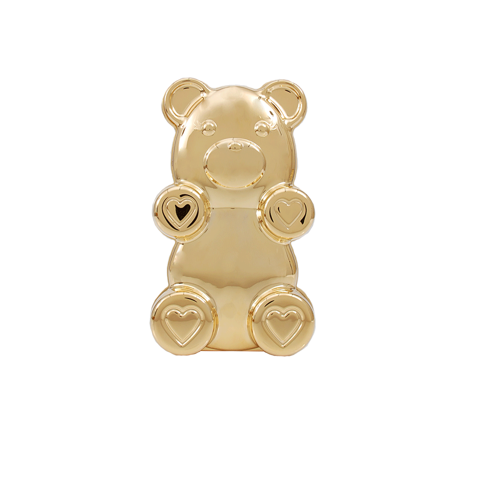 CHARLOTTE OLYMPIA-Gummi Bear Clutch-GOLD