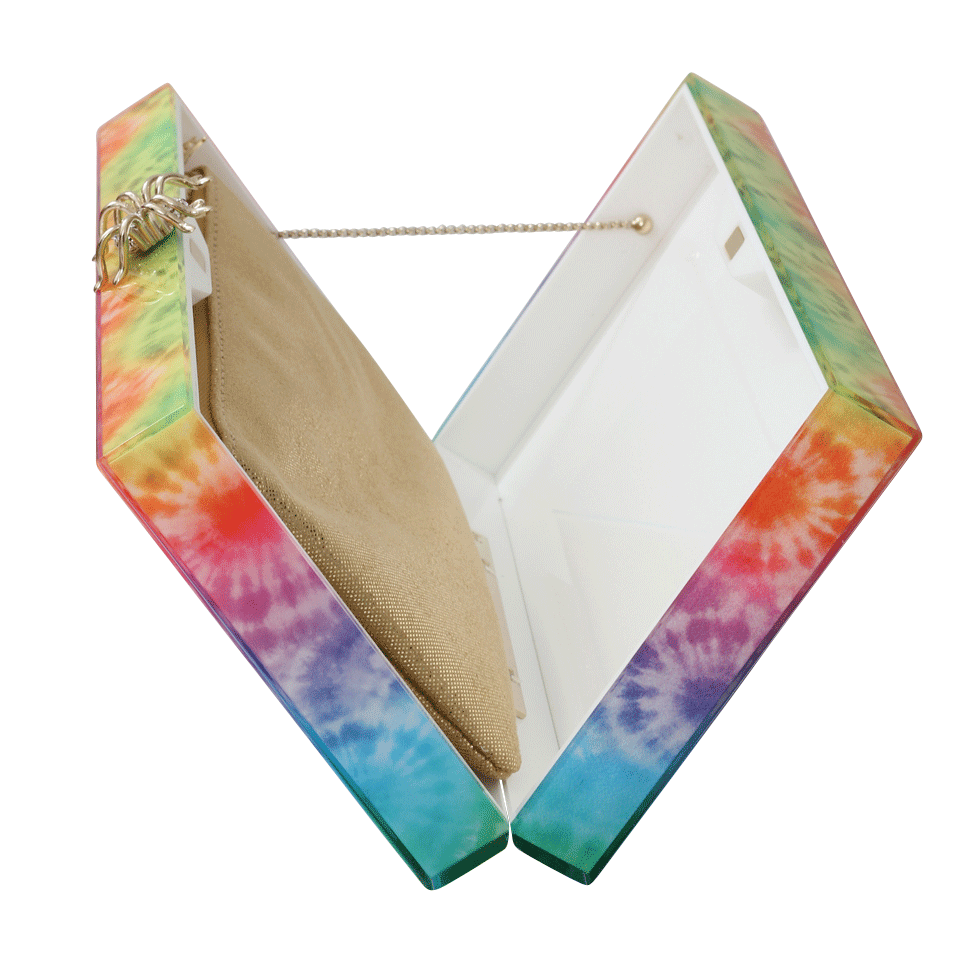 CHARLOTTE OLYMPIA-Rainbow Tie Dye Pandora-RAINBOW