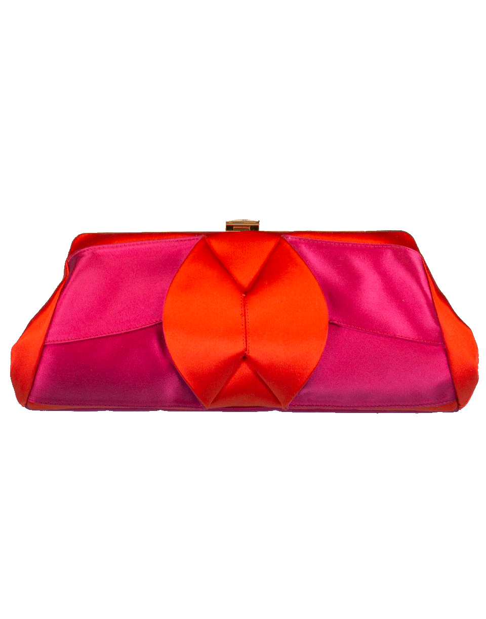 CHARLOTTE OLYMPIA-Uptown Clutch-RED