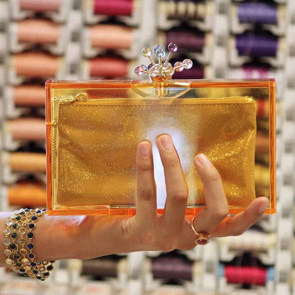 CHARLOTTE OLYMPIA-Abstract Pandora-YELLOW