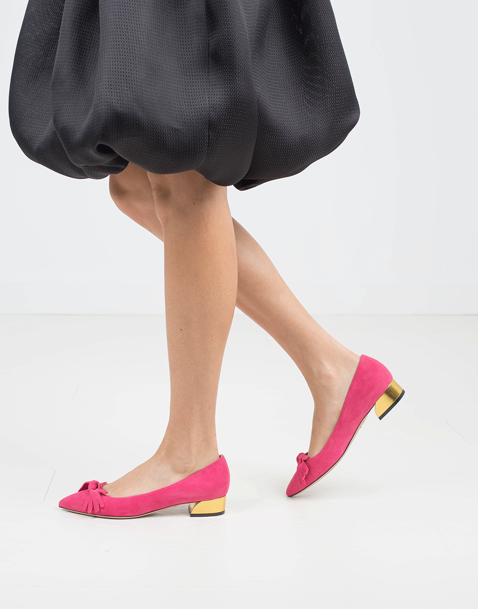 CHARLOTTE OLYMPIA-Lady Like Flats-