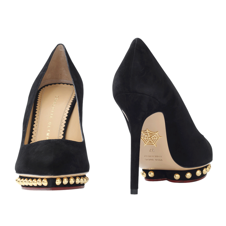 CHARLOTTE OLYMPIA-Debbie Stud Pumps-