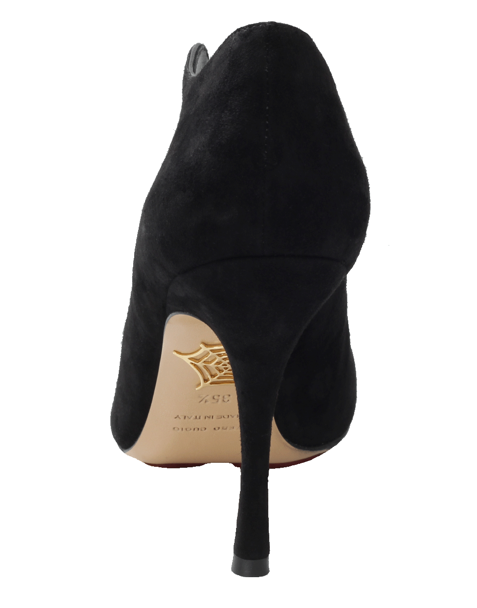 CHARLOTTE OLYMPIA-Marie Split Suede Pump-