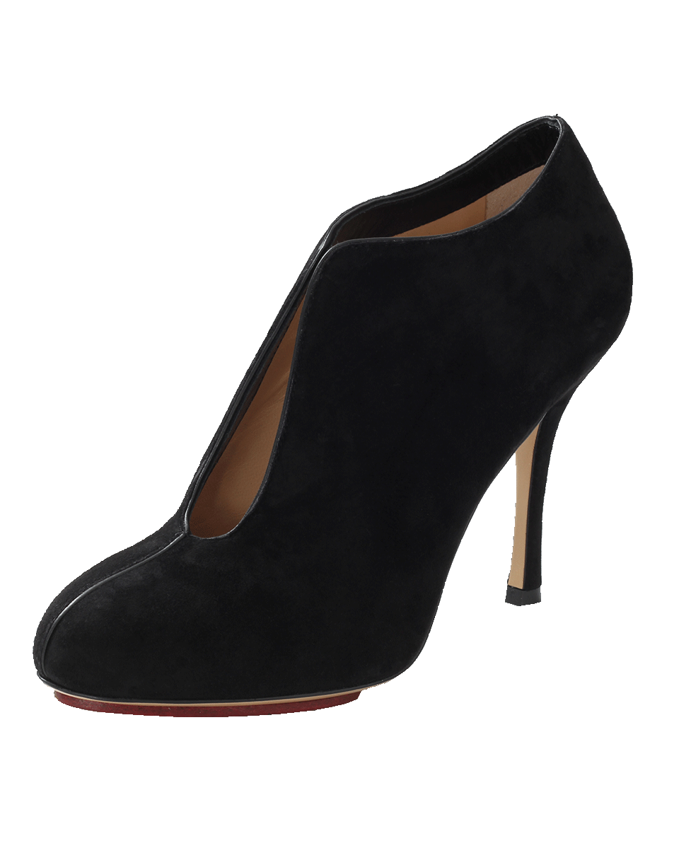 CHARLOTTE OLYMPIA-Marie Split Suede Pump-