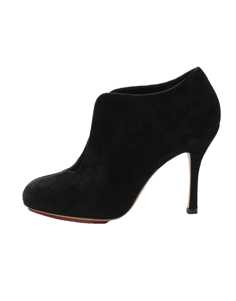 CHARLOTTE OLYMPIA-Marie Split Suede Pump-