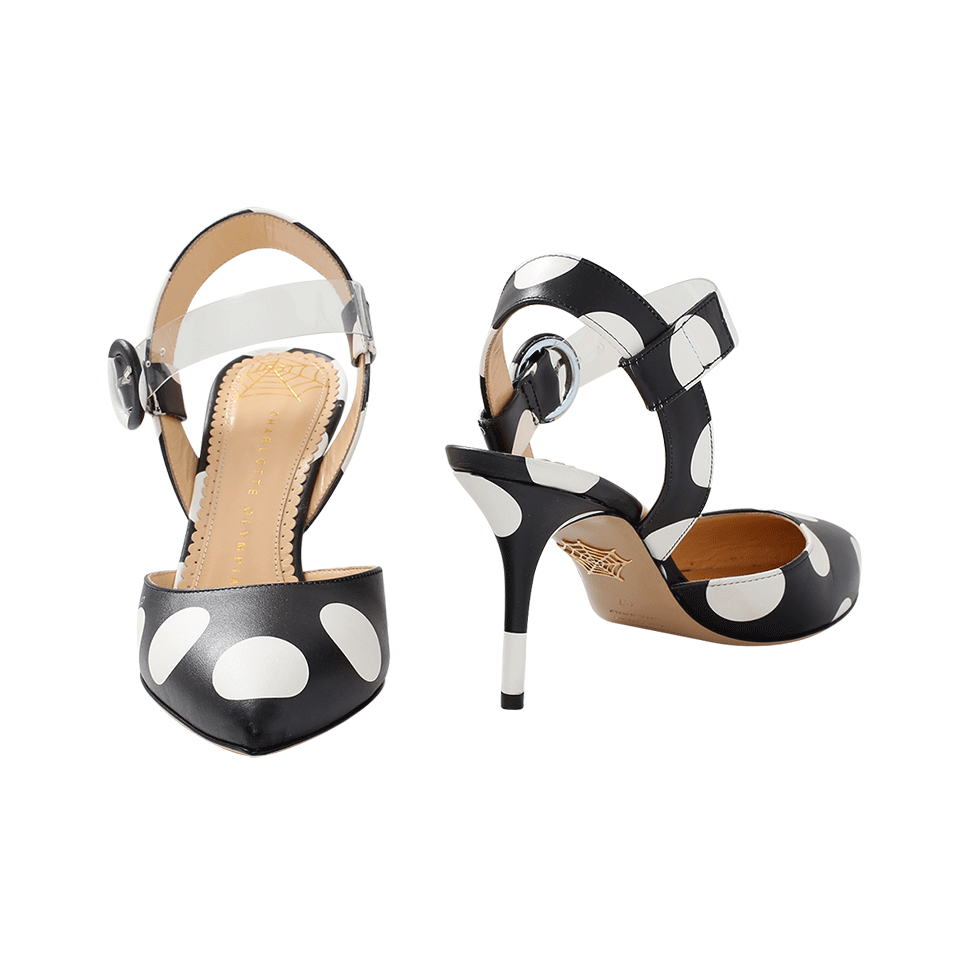 CHARLOTTE OLYMPIA-Xenora Polka Dot Heel-