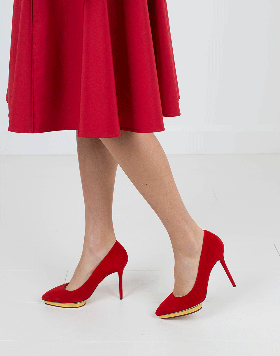 CHARLOTTE OLYMPIA-Debbie Platform Pump-