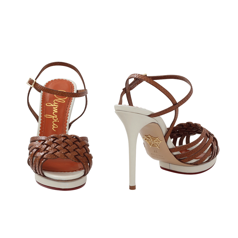 CHARLOTTE OLYMPIA-Louise Sandal Heel-