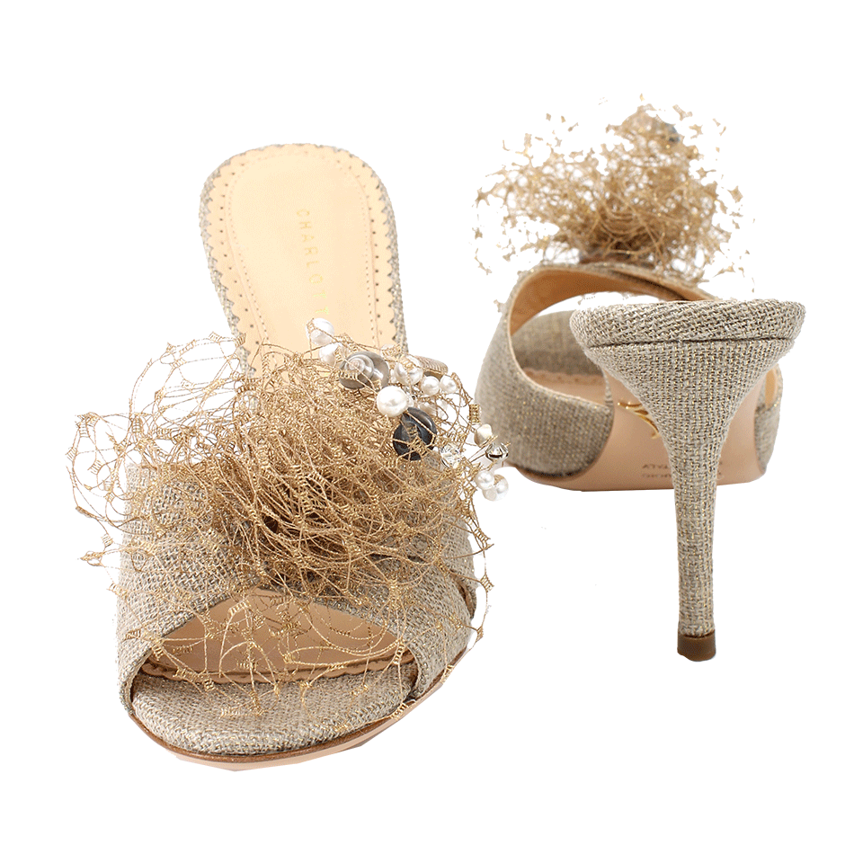 CHARLOTTE OLYMPIA-Shipwreck Coquette Slide-