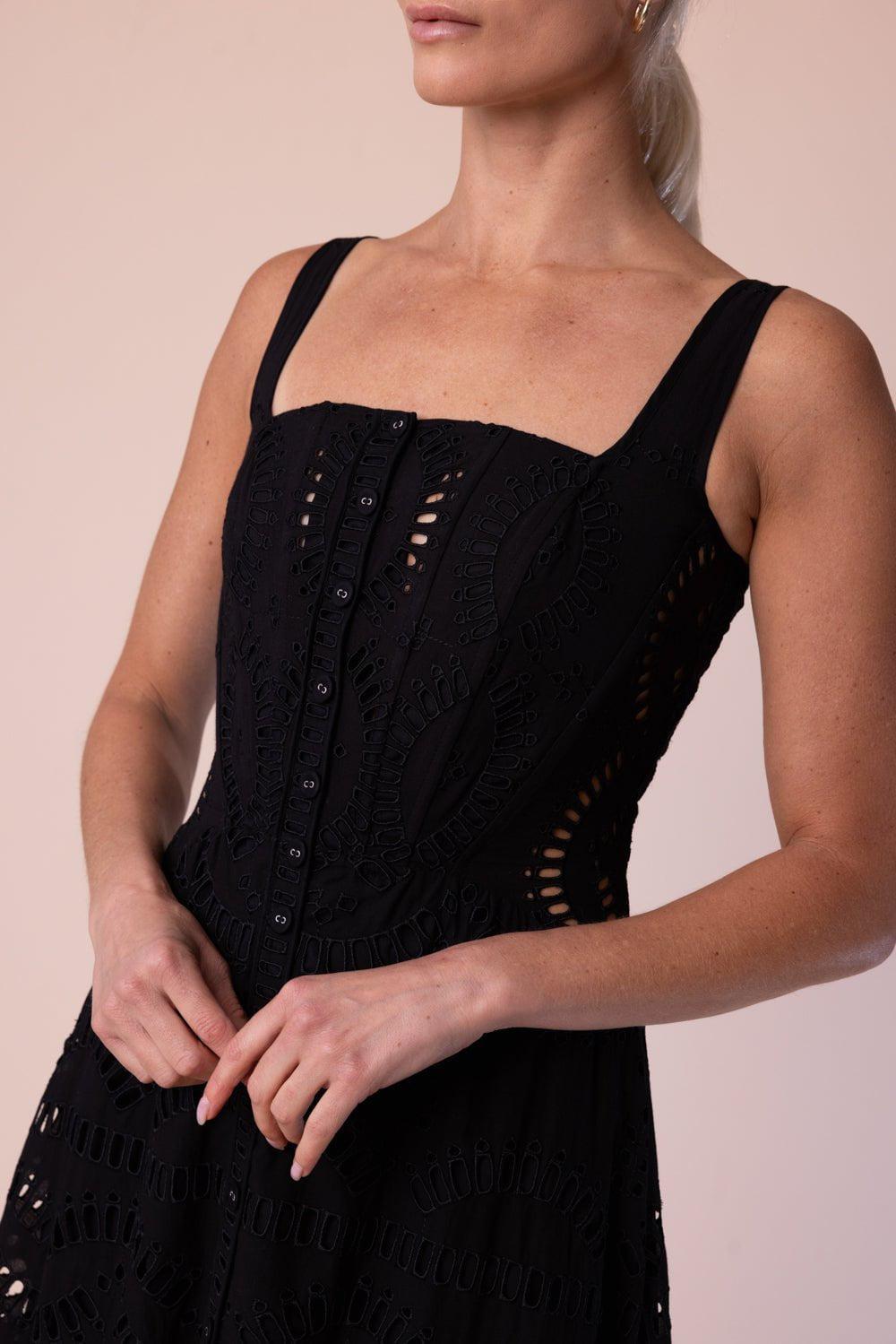 CHARO RUIZ IBIZA-Nissy Dress - Black-