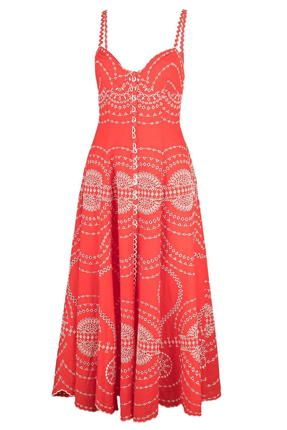 Catta Dress-REDNELUM-S-CLOTHINGDRESSCASUAL-CHARO RUIZ IBIZA