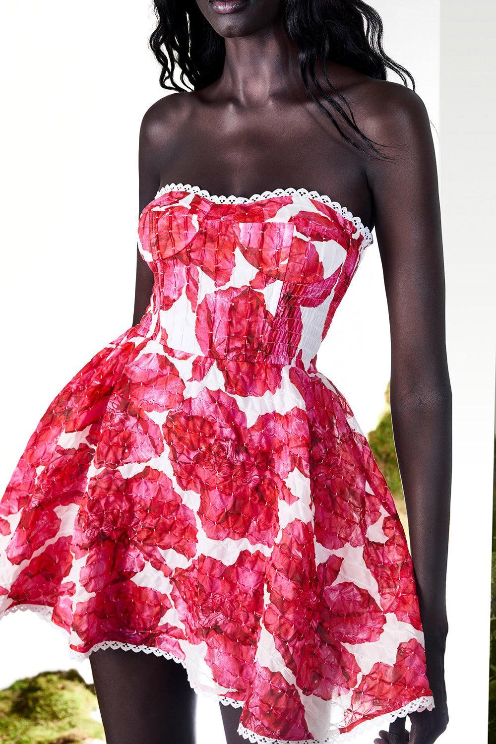 Cami Dress-WH/BLSSM-XS-CLOTHINGDRESSCASUAL-CHARO RUIZ IBIZA
