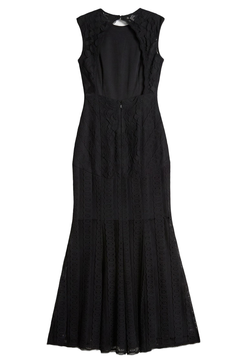Lovie Lace Long Dress-BLACK-XS-CLOTHINGDRESSEVENING-CHARO RUIZ IBIZA