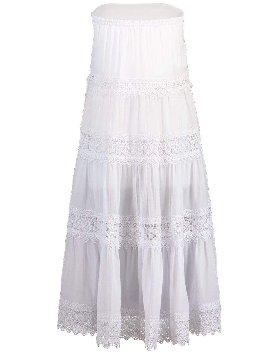 CHARO RUIZ IBIZA-White Ruth Skirt-
