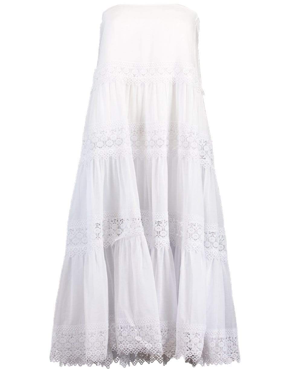 CHARO RUIZ IBIZA-White Ruth Skirt-