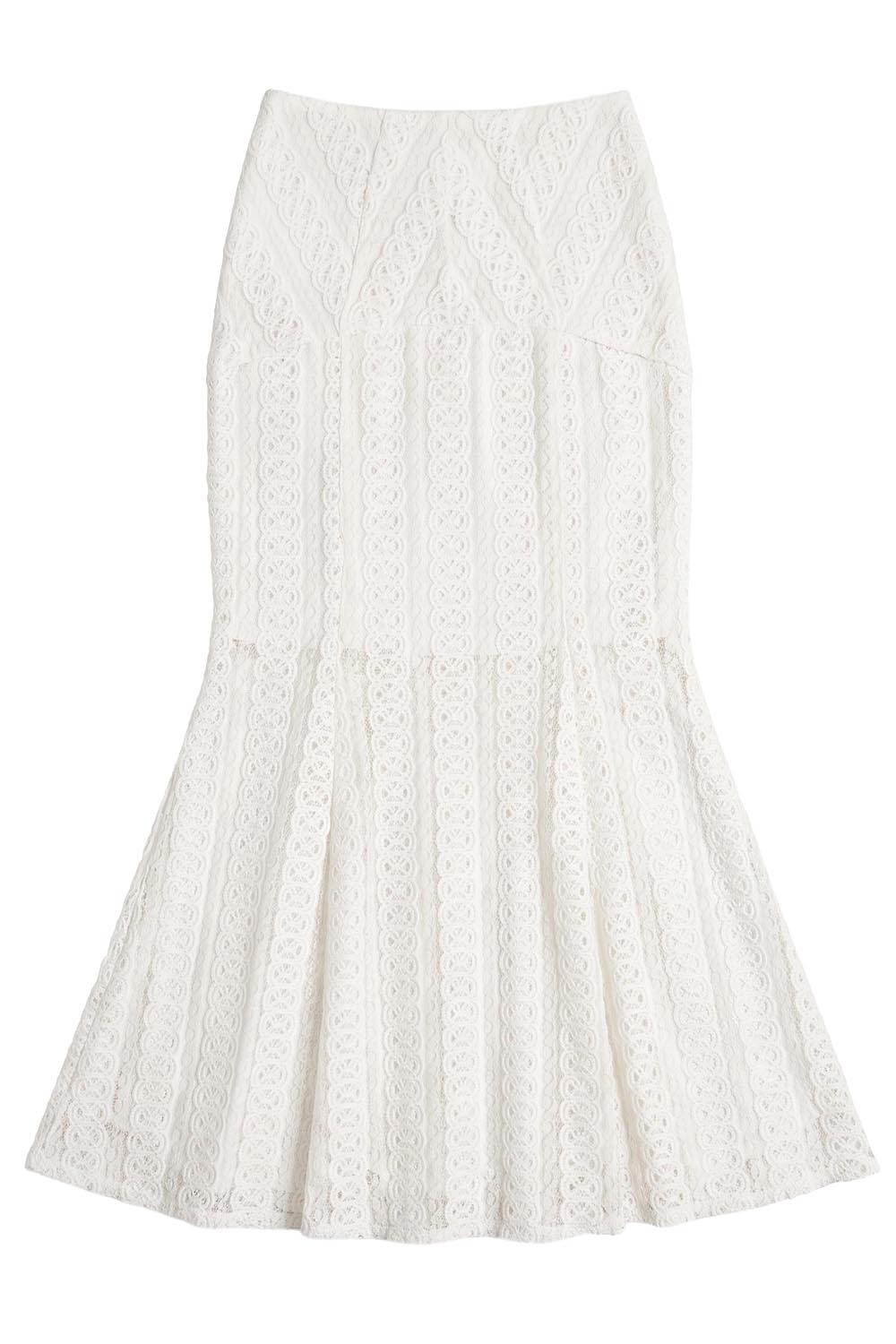 Elya Lace Long Skirt-WHITE-XS-CLOTHINGSKIRTMAXI-CHARO RUIZ IBIZA