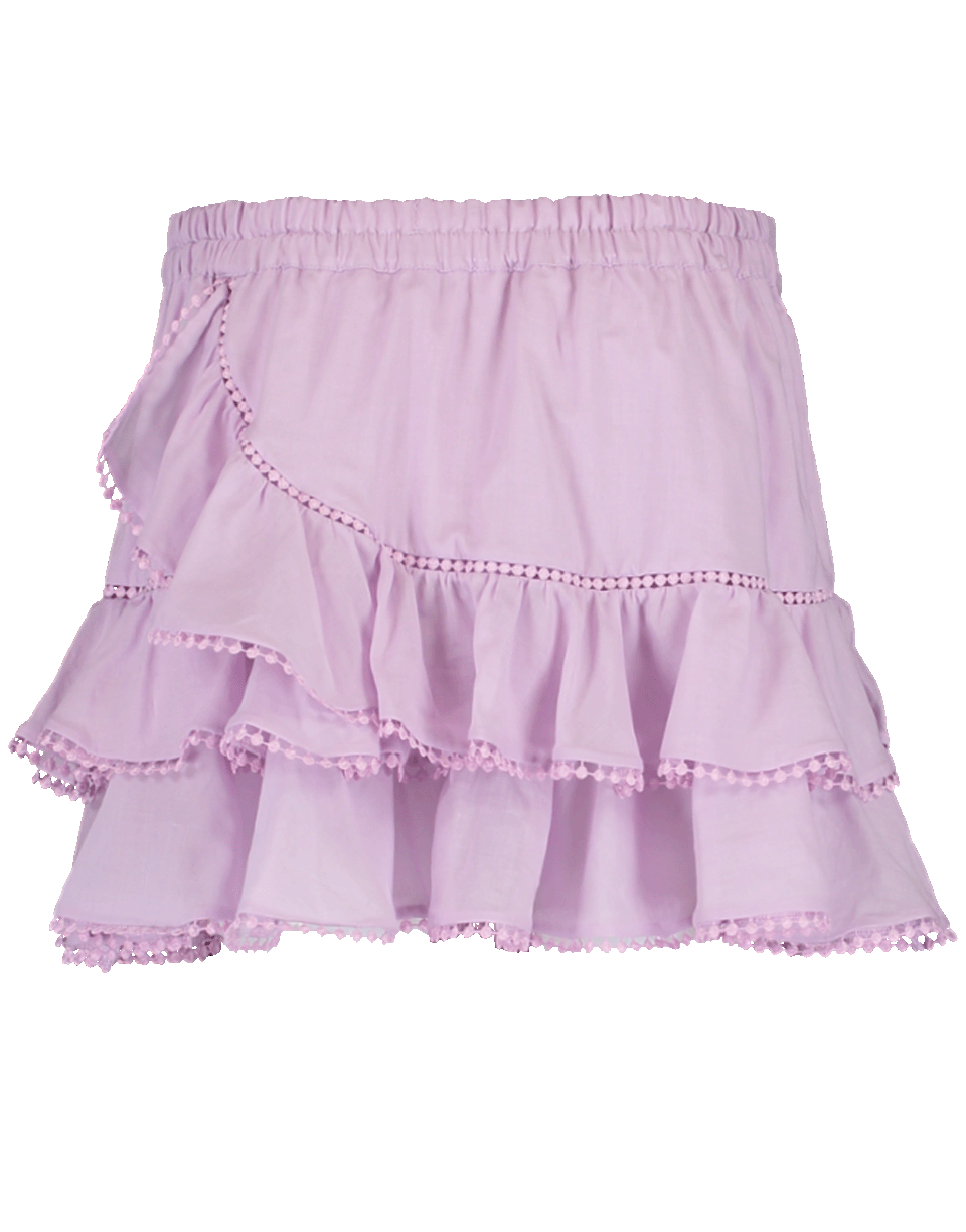 CHARO RUIZ IBIZA-Tiered Ruffle Short Fera Skirt-