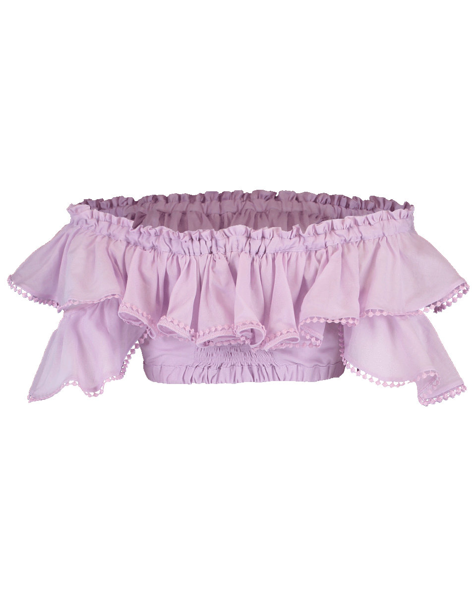 CHARO RUIZ IBIZA-Cata Off Shoulder Crop Top-