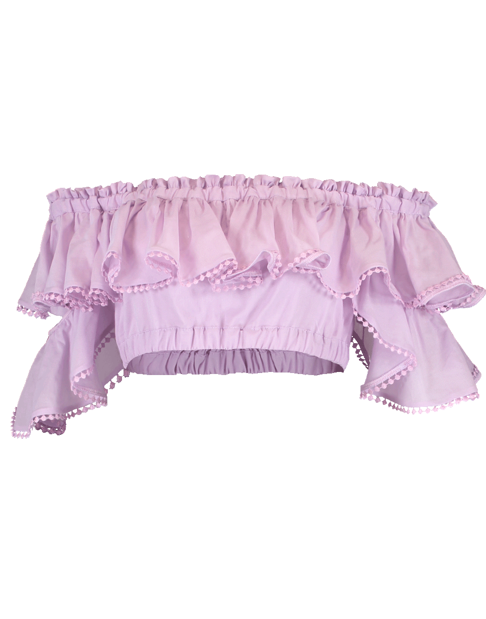 CHARO RUIZ IBIZA-Cata Off Shoulder Crop Top-