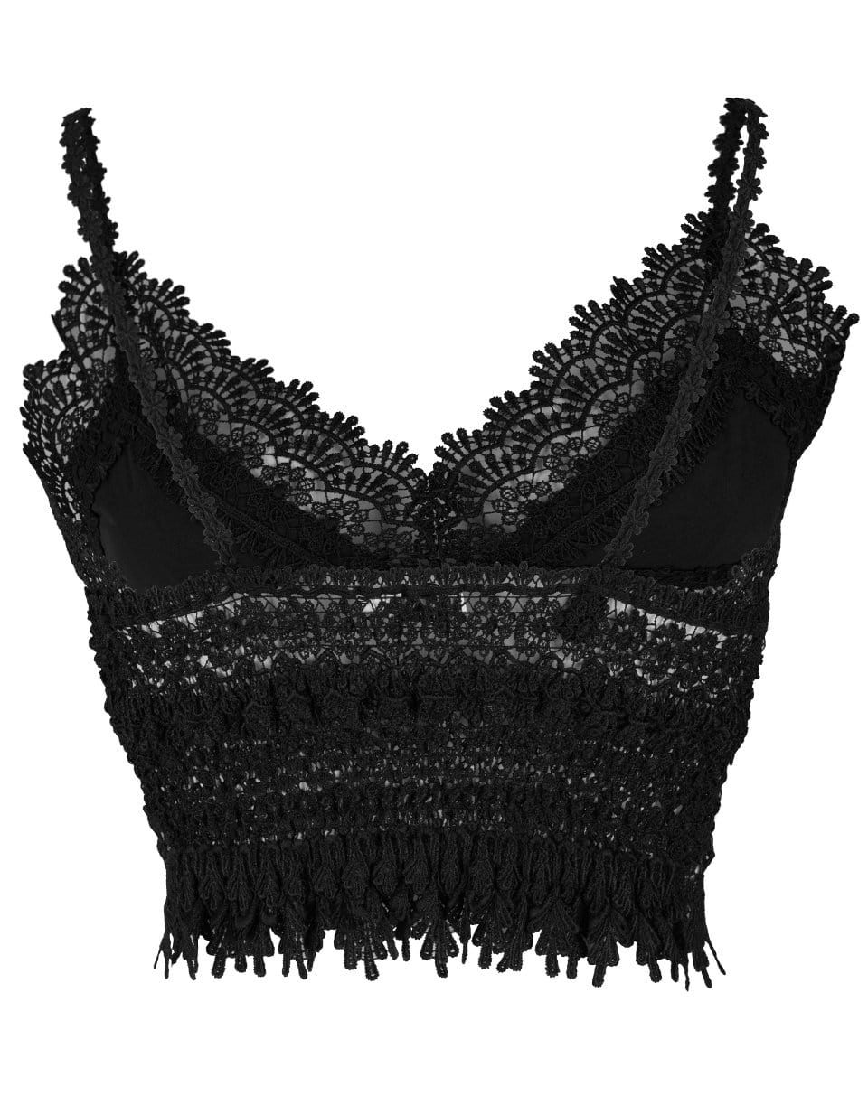 CHARO RUIZ IBIZA-Sleeveless V-Neck Crop Dana Top-