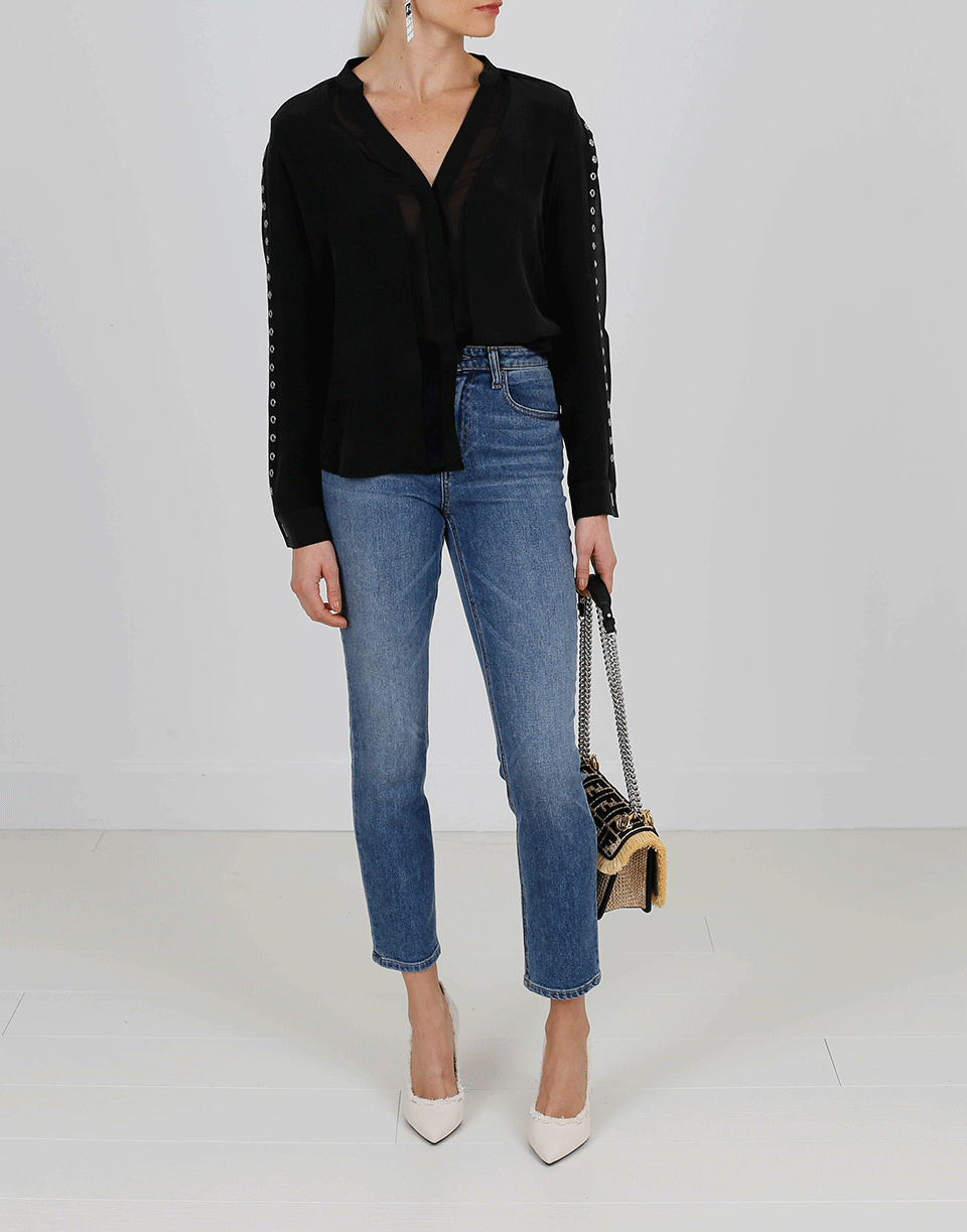 CHELSEA & WALKER-Miley Grommet Top-