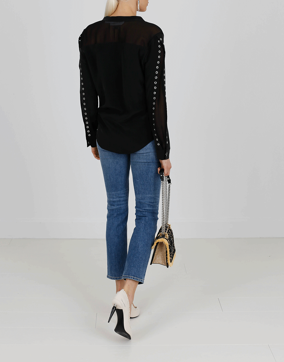 CHELSEA & WALKER-Miley Grommet Top-