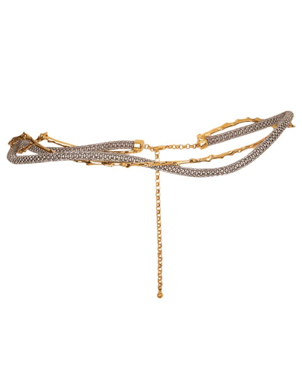 CHLOÉ-Daria Chain Belt-BLACK