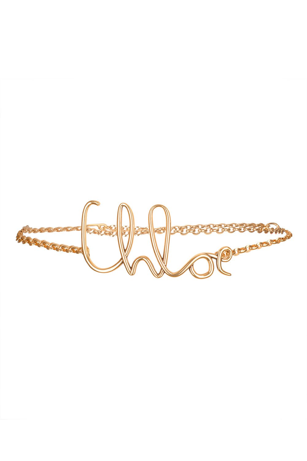 CHLOÉ-The Chloé Iconic Small Belt-VINTAGE GOLD