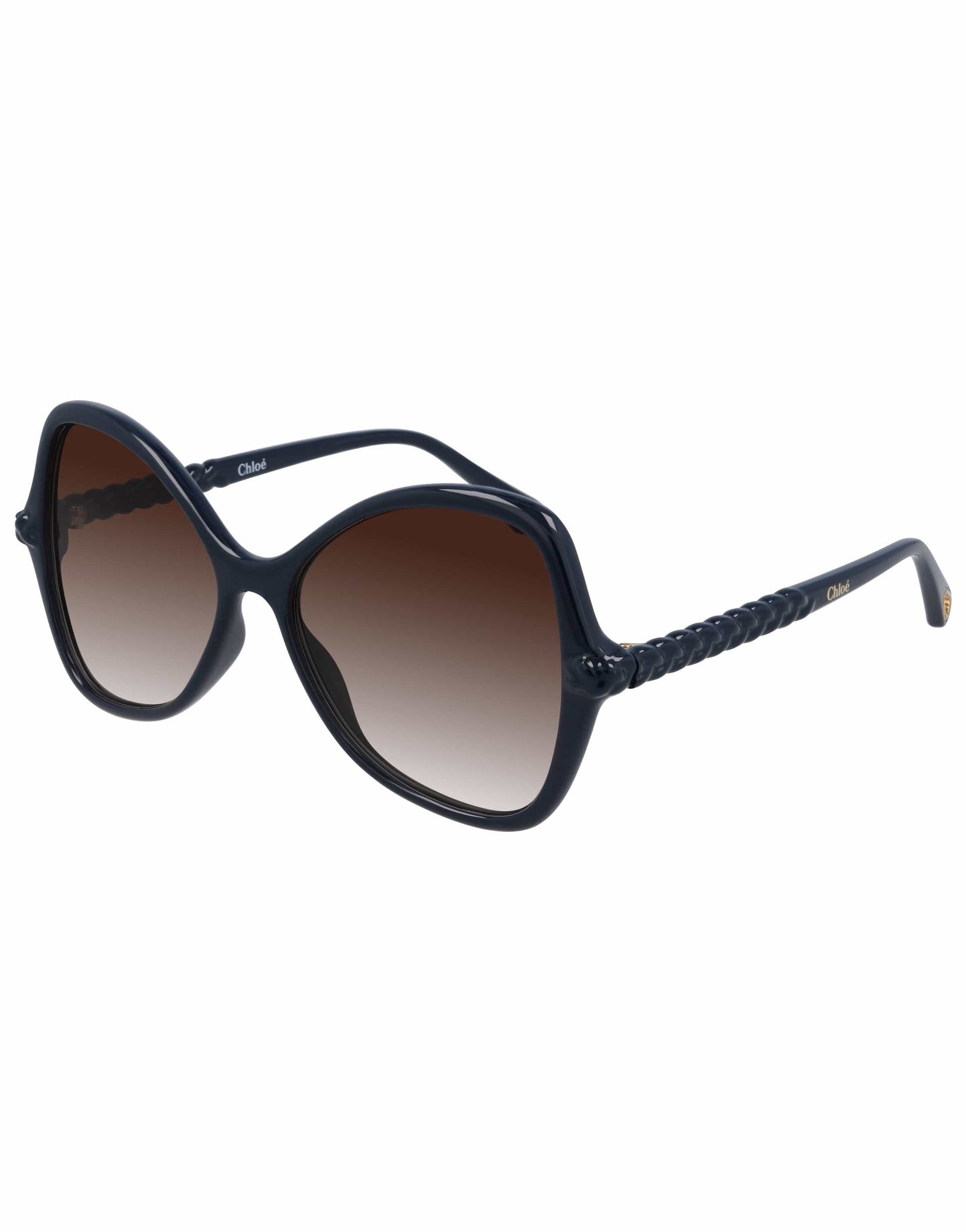 CHLOÉ-CH0001S 001 Butterfly Sunglasses-BLUE