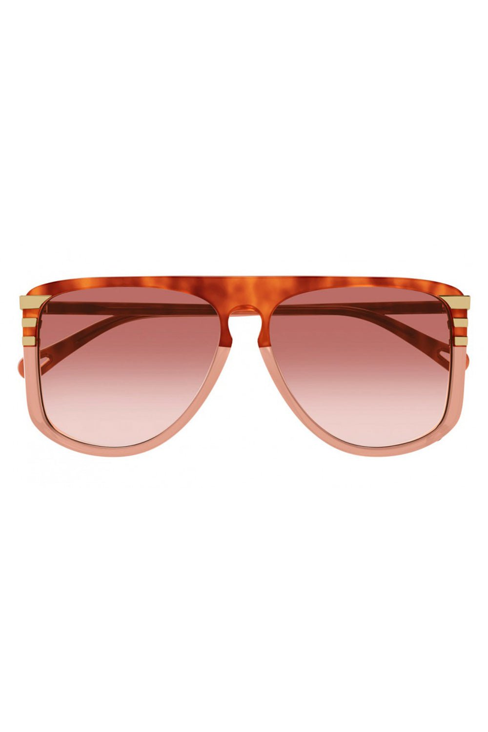CHLOÉ-Aviator Sunglasses-HAV/ORNG