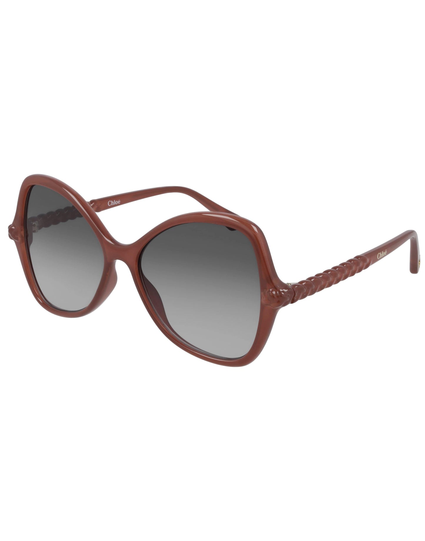 CHLOÉ-CH0001S 004 Butterfly Sunglasses-ORANGE