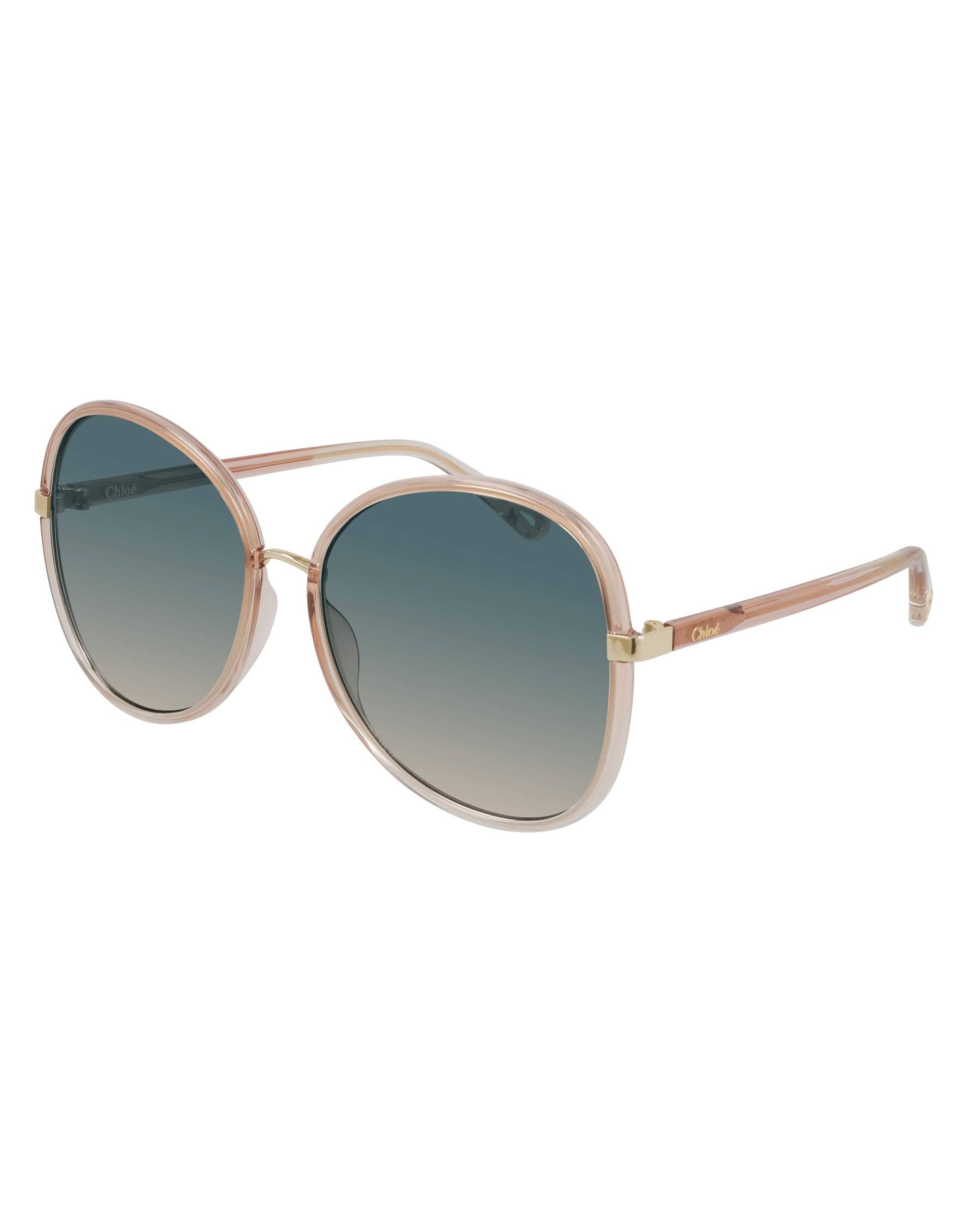 CHLOÉ-CH0030S 004 Oversized Injection Sunglasses-ORANGE