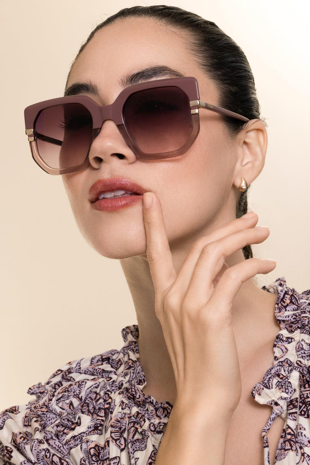 Iconic Butterfly Frame Sunglasses-PINK-ACCESSORIESUNGLASSES-CHLOÉ