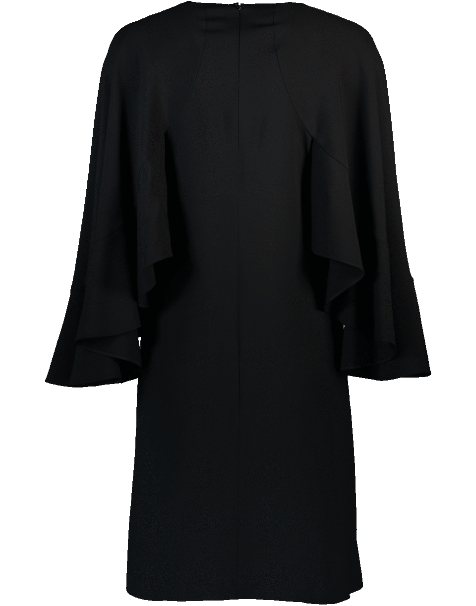 CHLOÉ-Capelet Sleeve Dress-