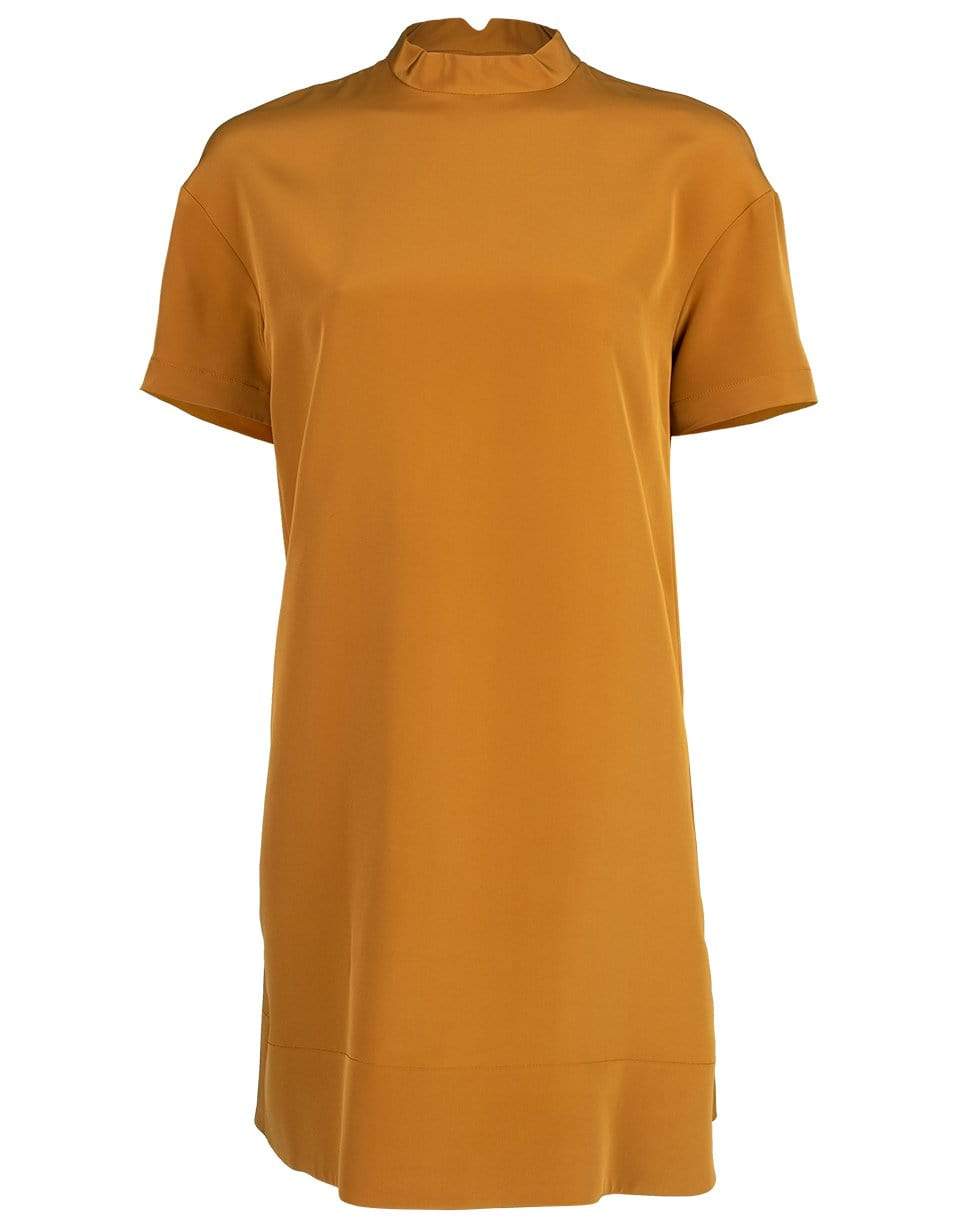 CHLOÉ-Short Sleeve Mock Dress-
