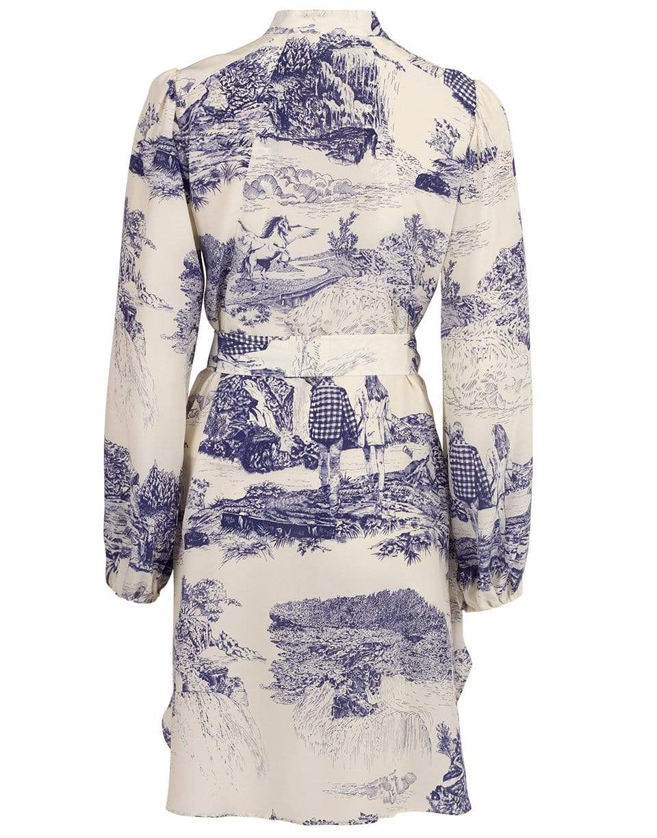 CHLOÉ-Toile De Jouy Printed Dress-