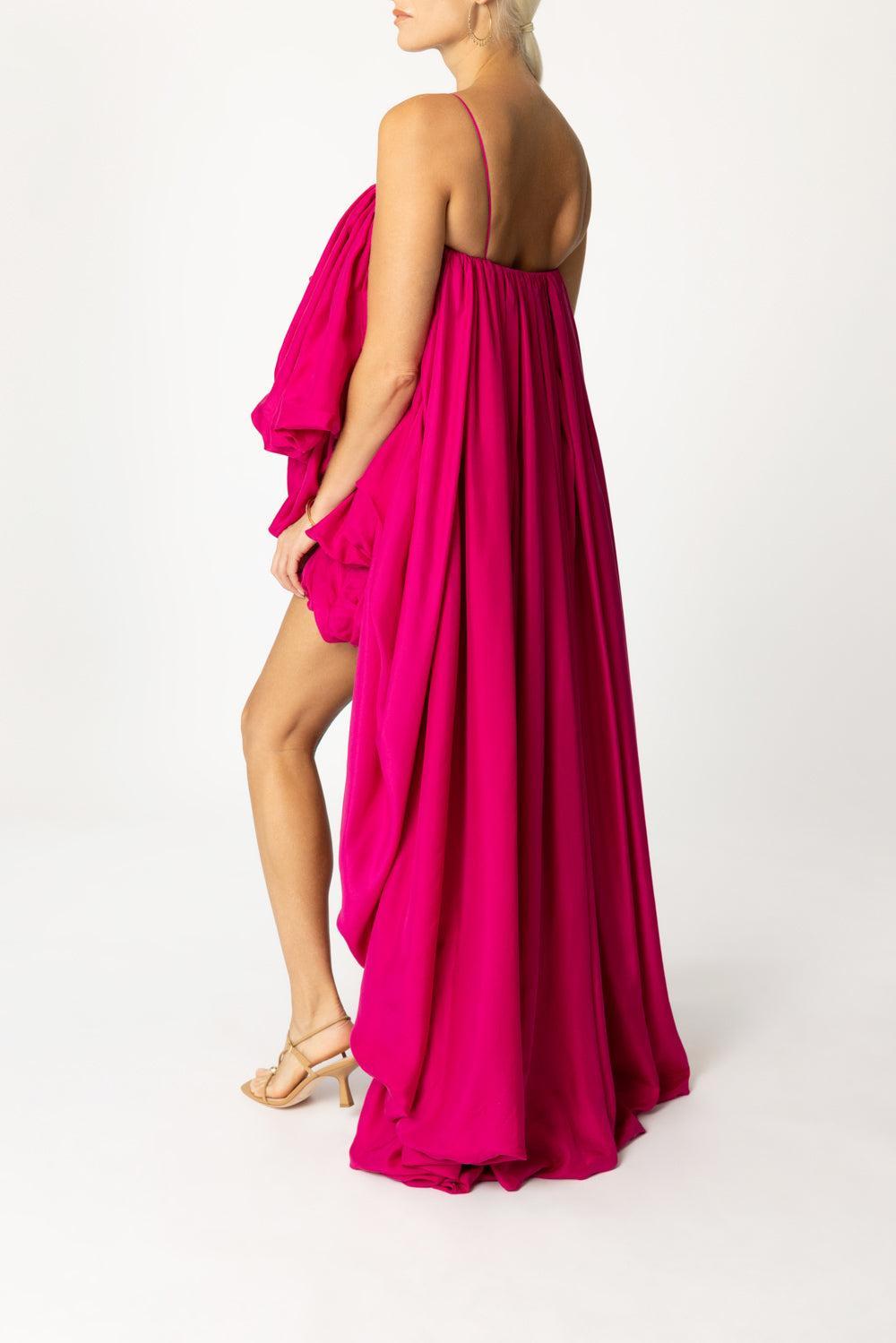 High-Low Sleeveless Jumpsuit-DIVN RED-36-CLOTHINGDRESSCOCKTAIL-CHLOÉ