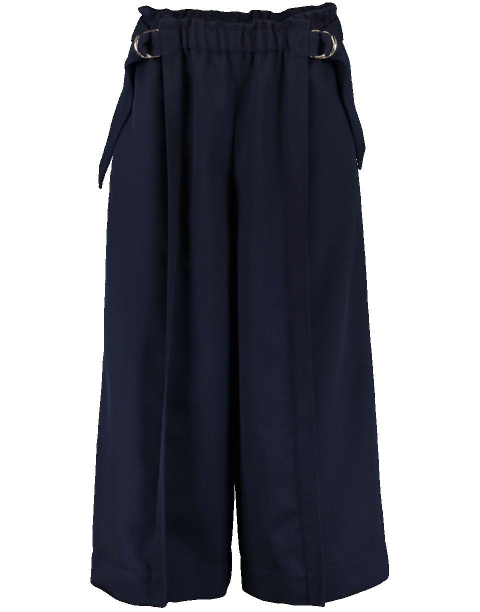 CHLOÉ-Wide Leg Cropped Pant-