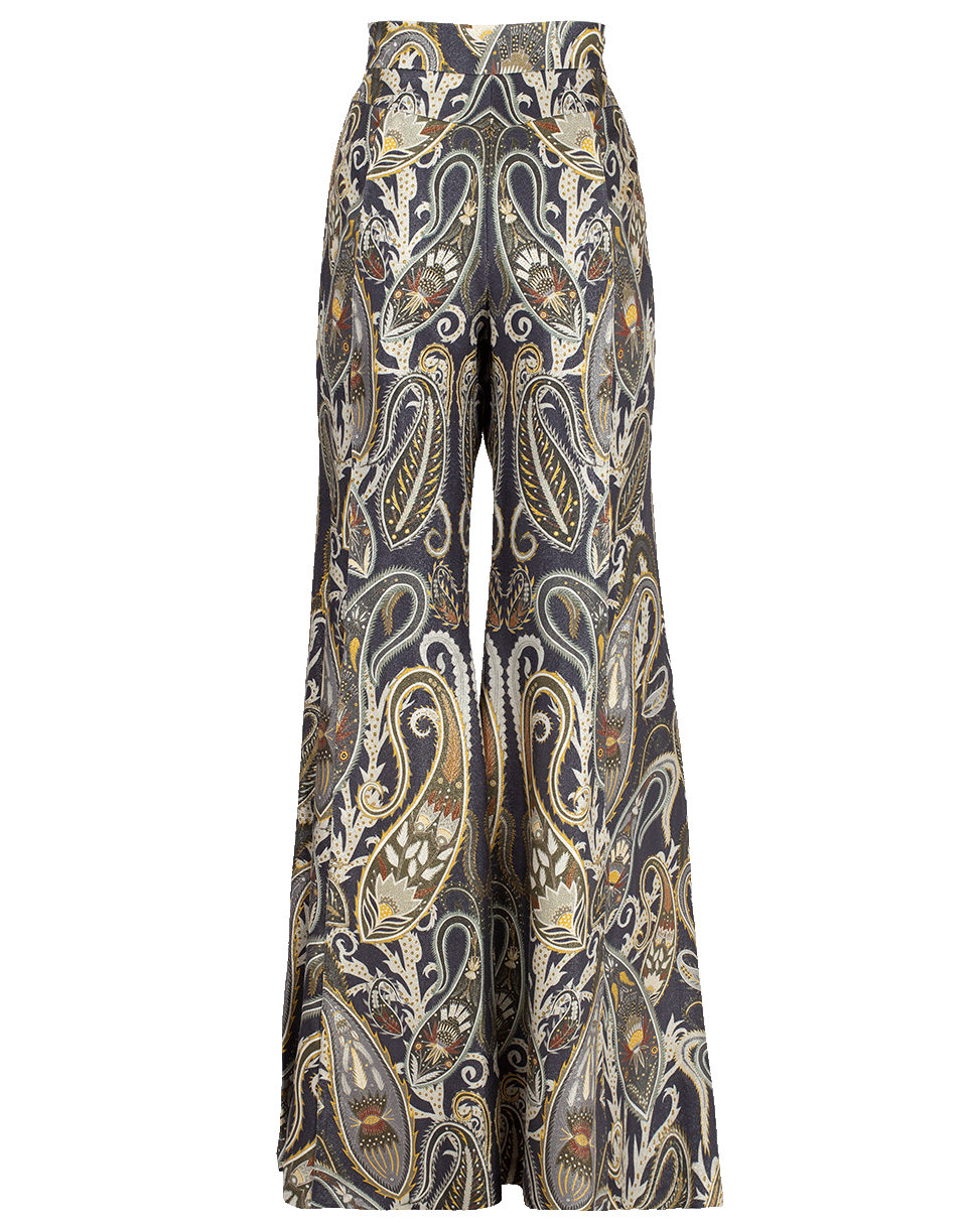 CHLOÉ-Paisley Print Flare Pant-