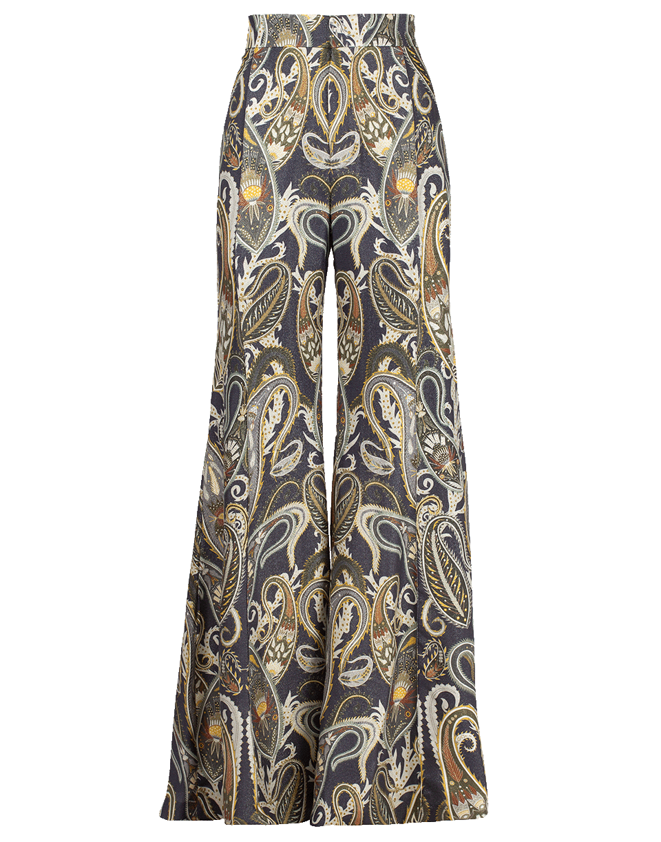 CHLOÉ-Paisley Print Flare Pant-