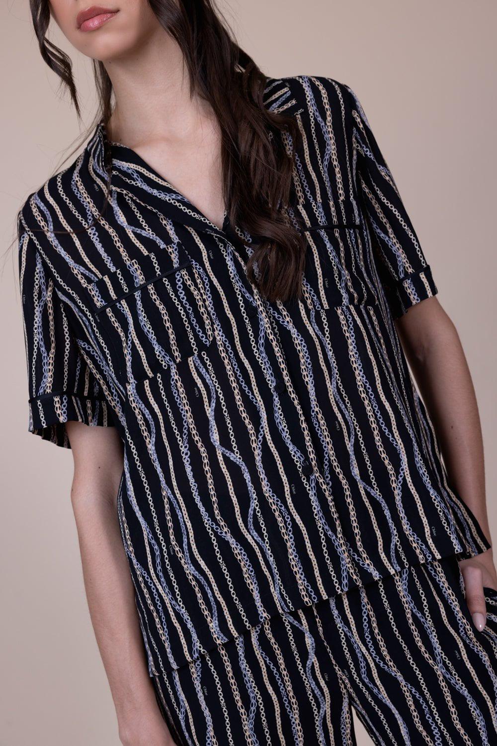 CHLOÉ-Cuban Shirt-
