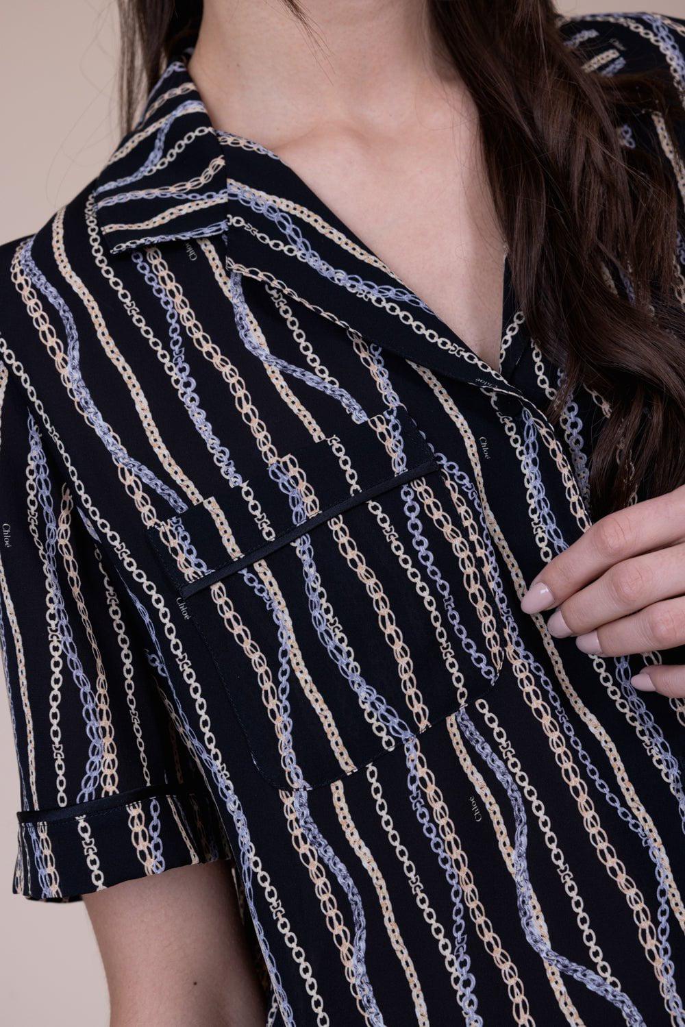 CHLOÉ-Cuban Shirt-