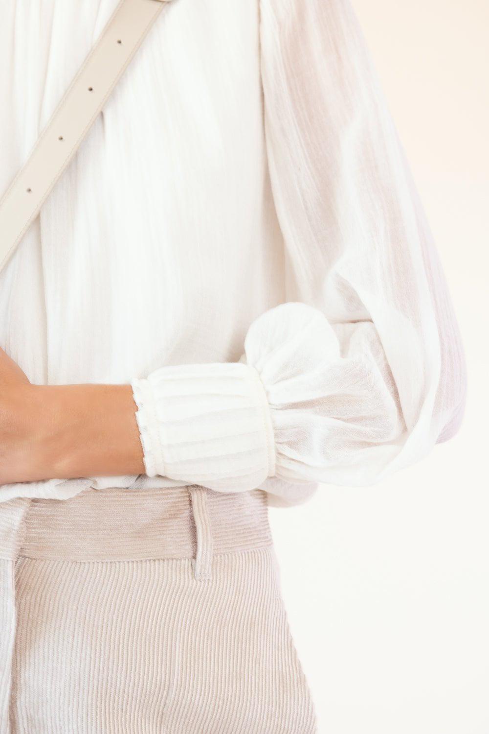 CHLOÉ-High Neck Blouse-