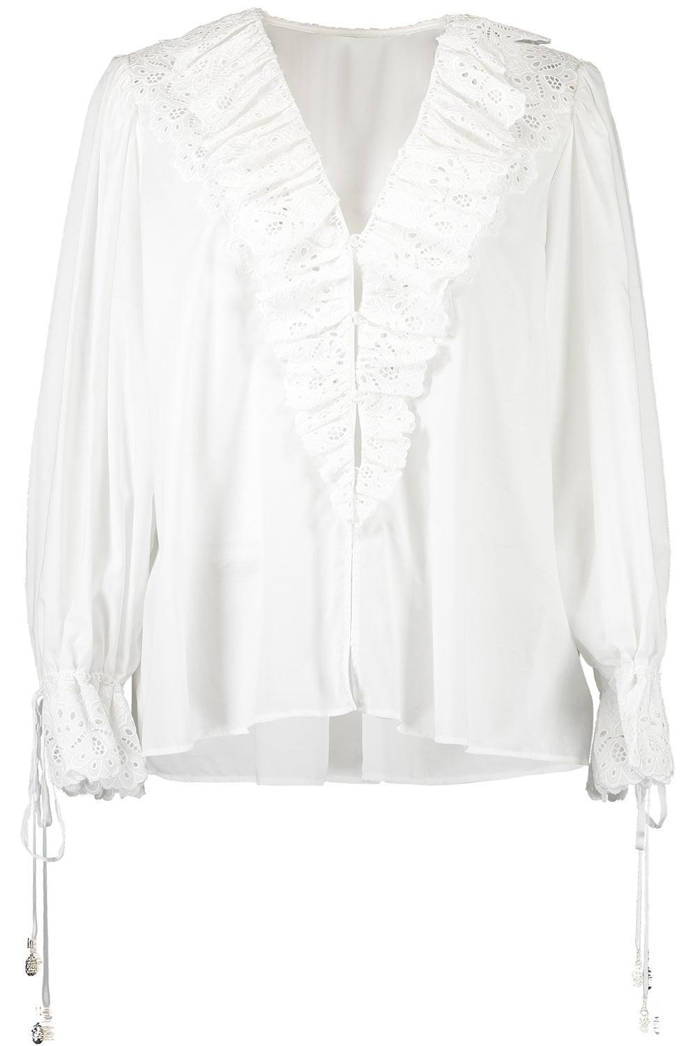 Ruffle Blouse-ICONICMK-34-CLOTHINGTOPBLOUSE-CHLOÉ