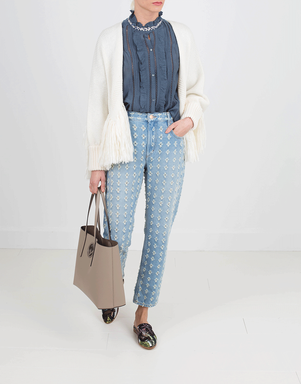 CHLOÉ-Shaggy Fringe Cardigan-
