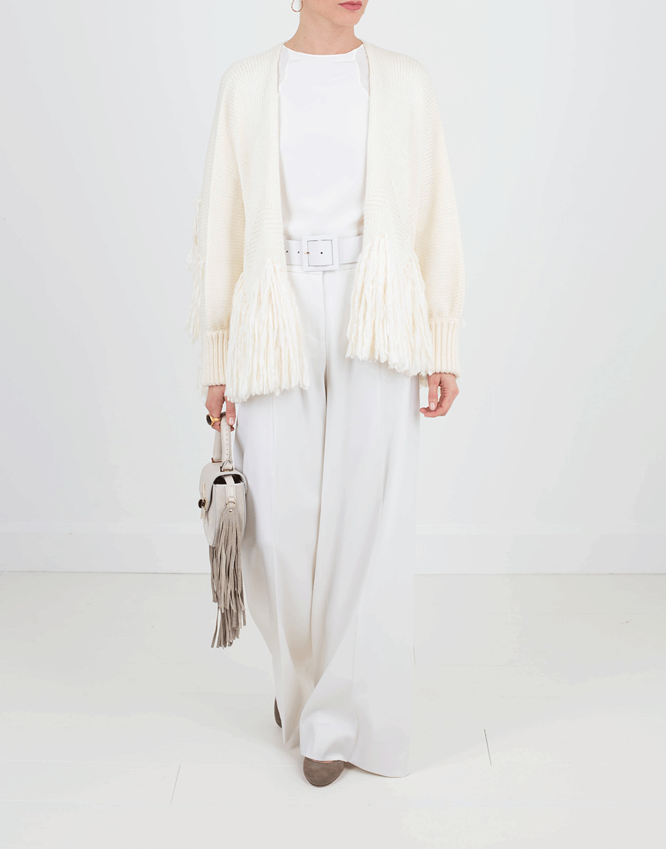 CHLOÉ-Shaggy Fringe Cardigan-