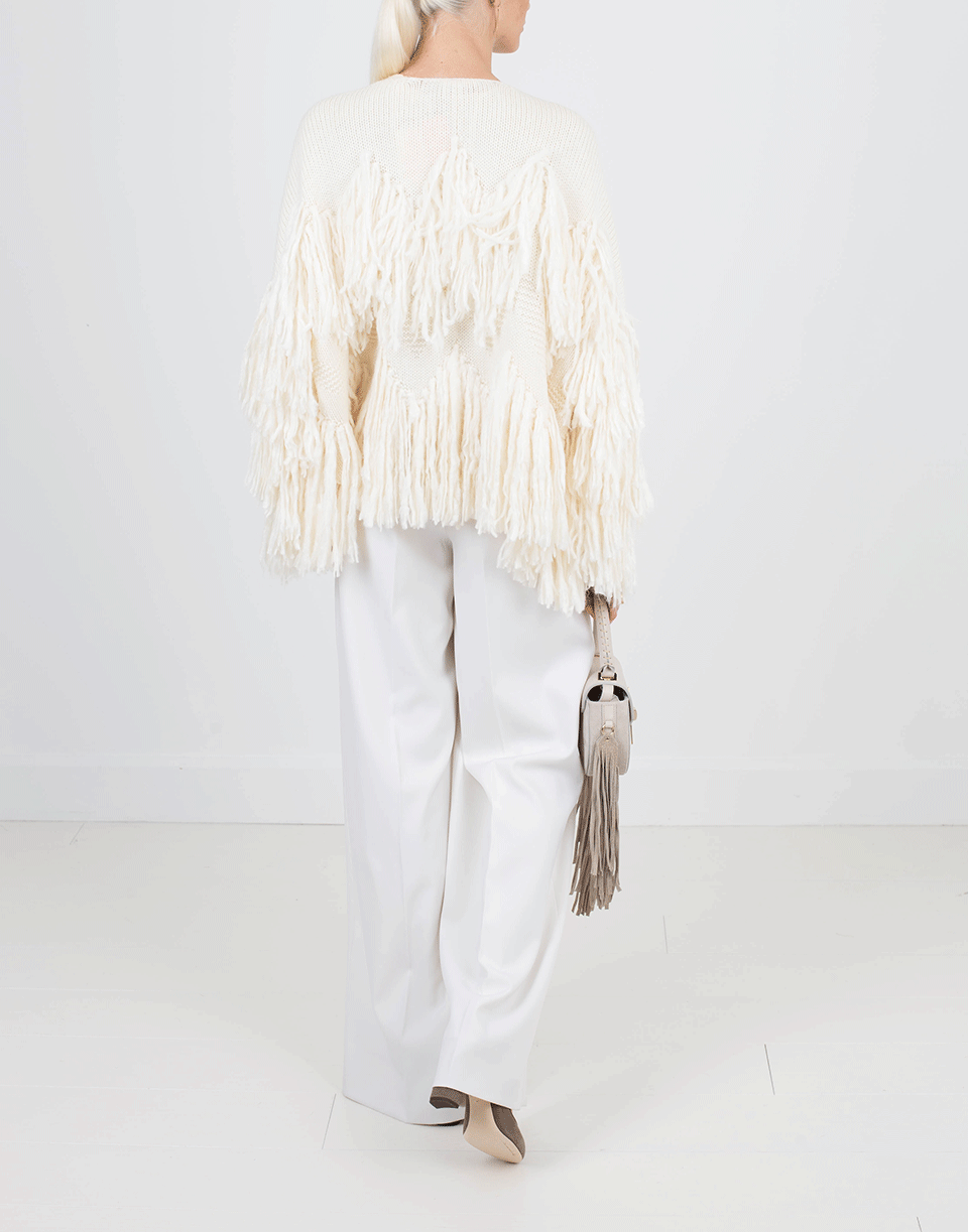 CHLOÉ-Shaggy Fringe Cardigan-
