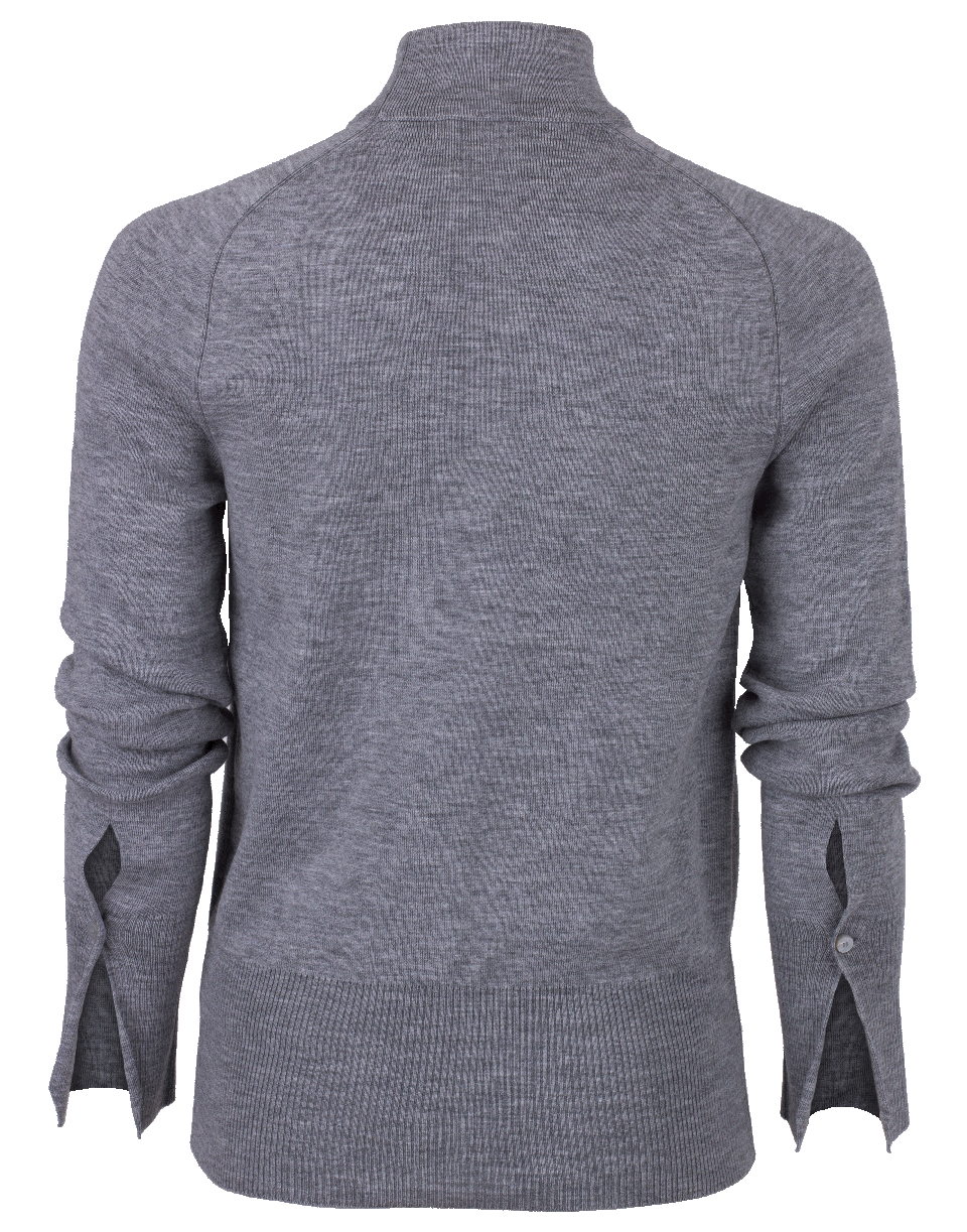 CHLOÉ-Cut Out Turtleneck Top-