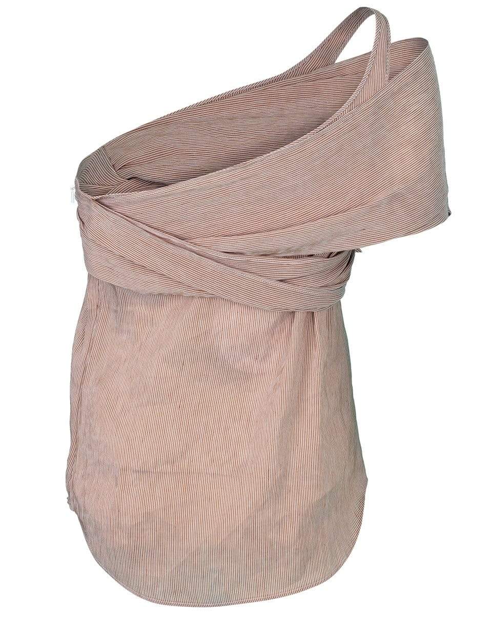CHLOÉ-One Shoulder Ruched Top-